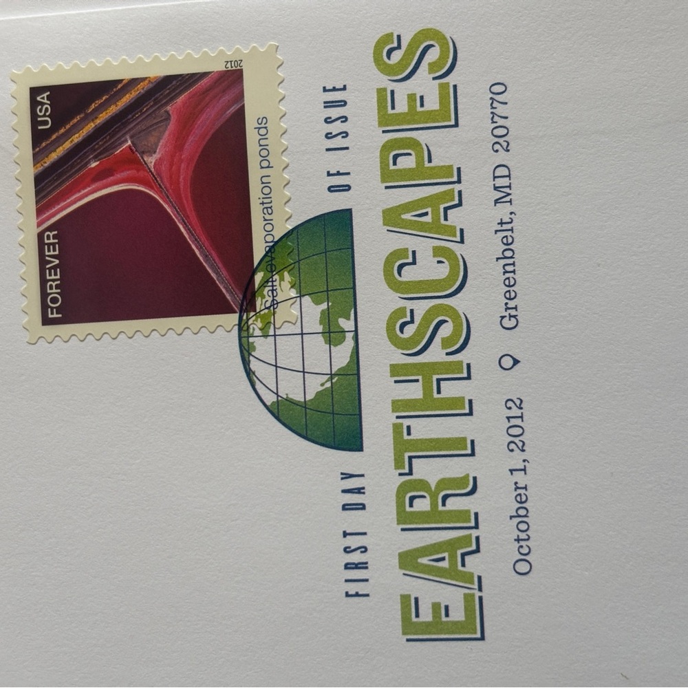 Earthscapes First Day Covers Set - Picture 2 of 2